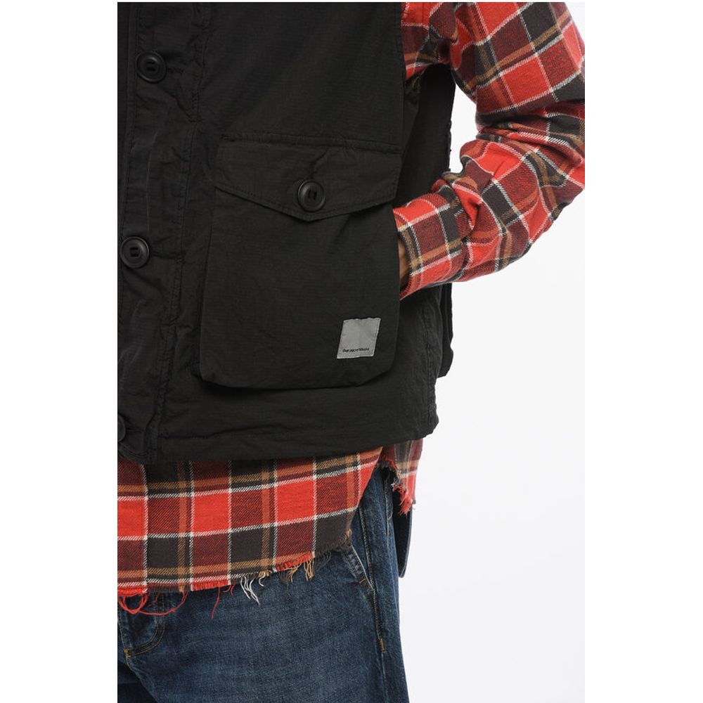 EMPORIO Nylon Vest with Utility Pockets