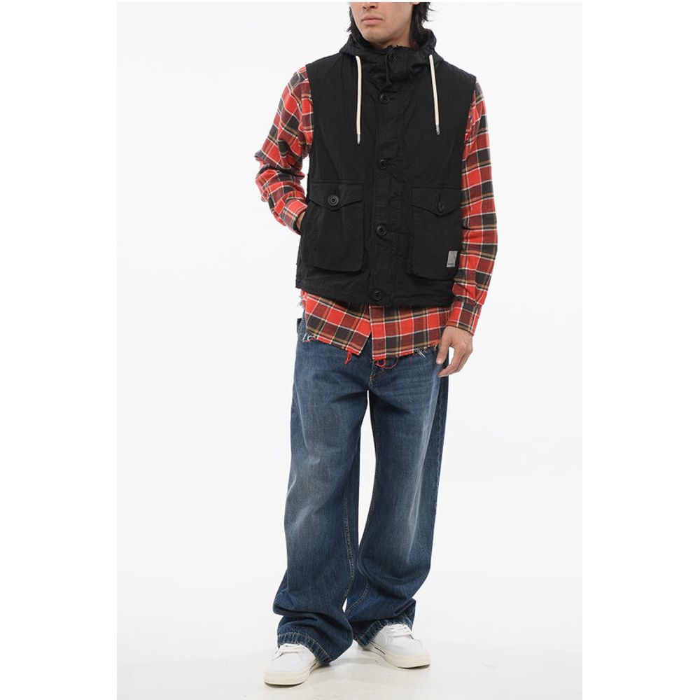 EMPORIO Nylon Vest with Utility Pockets