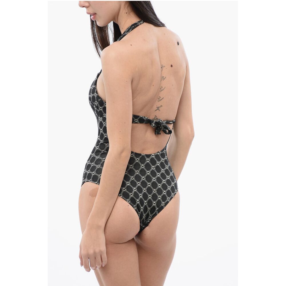 EMPORIO One-piece Swimsuit with All-over Logo