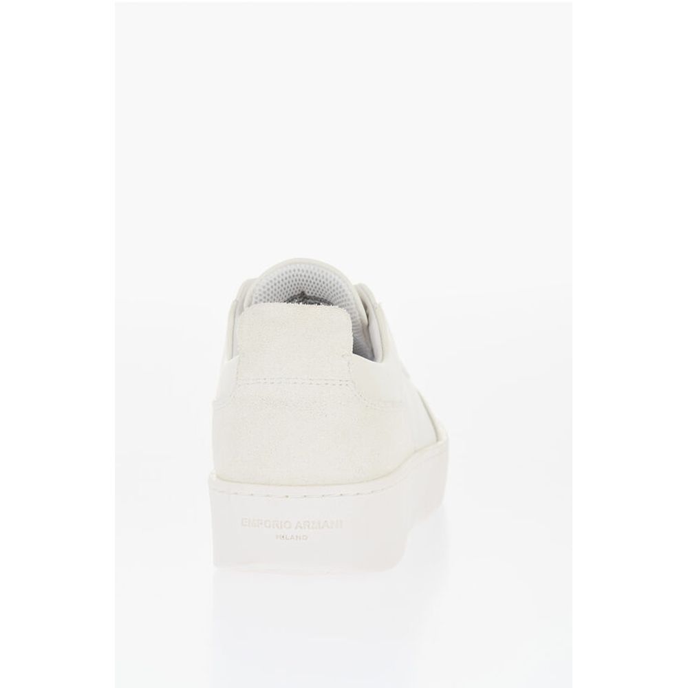 Hammered Leather Low-Top Sneakers