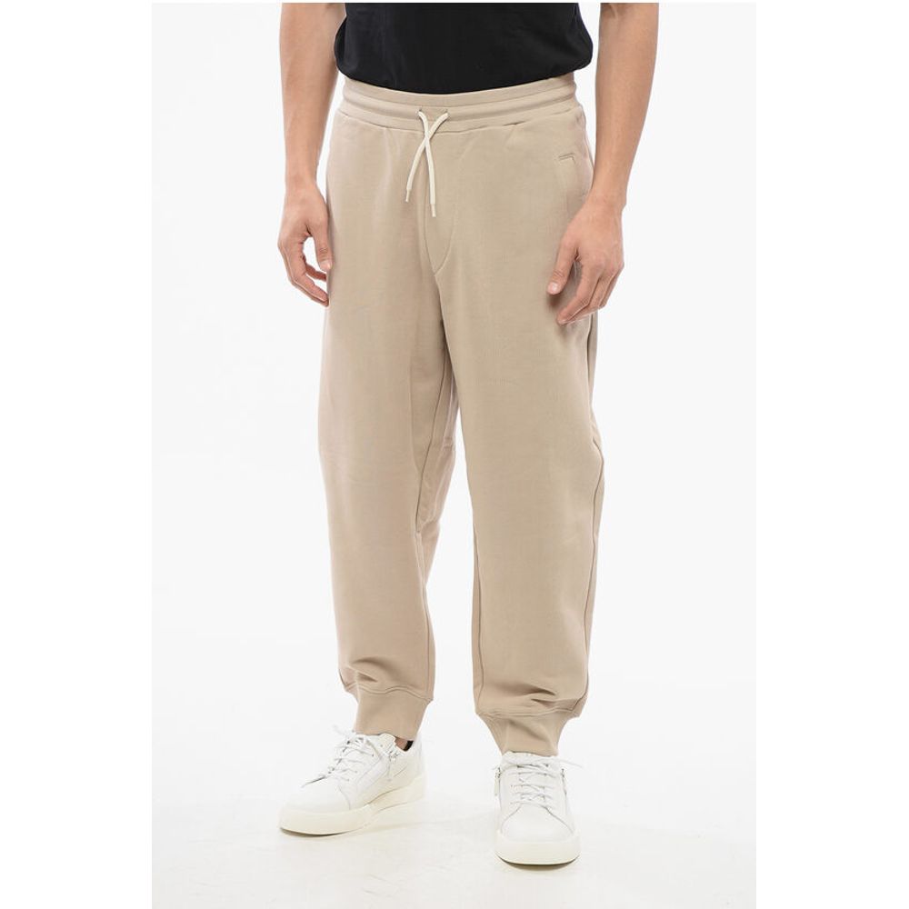 EMPORIO Brushed Cotton Sweatpants with Cuffs