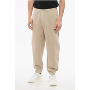 EMPORIO Brushed Cotton Sweatpants with Cuffs