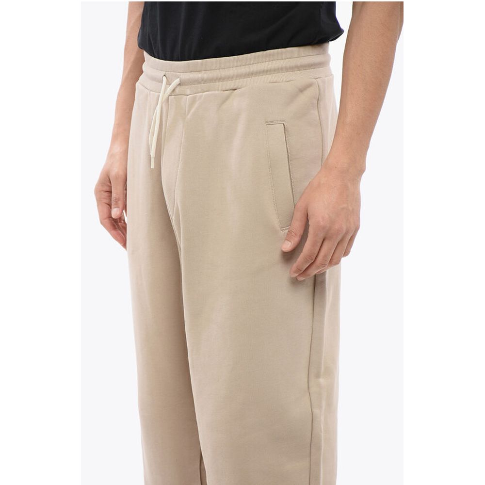 EMPORIO Brushed Cotton Sweatpants with Cuffs