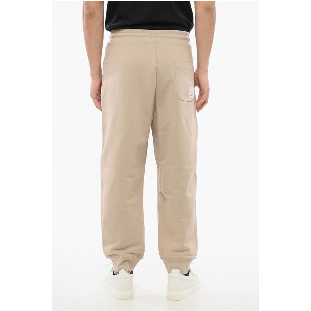 EMPORIO Brushed Cotton Sweatpants with Cuffs