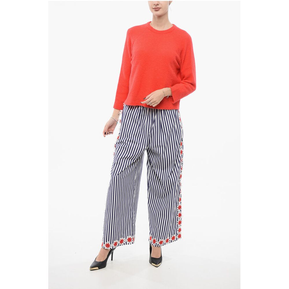 EMPORIO Crew Neck Wool Blend Sweater