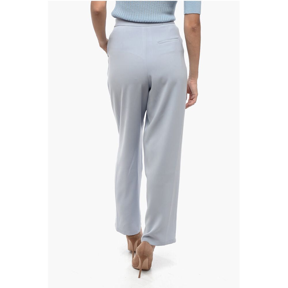 EMPORIO Relaxed-Fit Pants with Dreapped Detailing