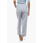 EMPORIO Relaxed-Fit Pants with Dreapped Detailing