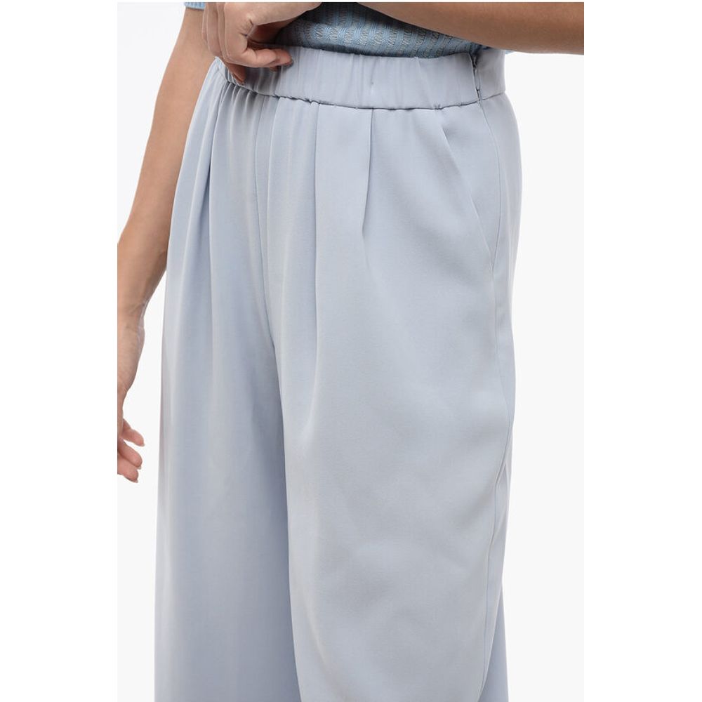 EMPORIO Relaxed-Fit Pants with Dreapped Detailing