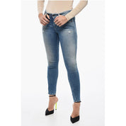 SLANDY Super Skinny Denims with Tearing L.32