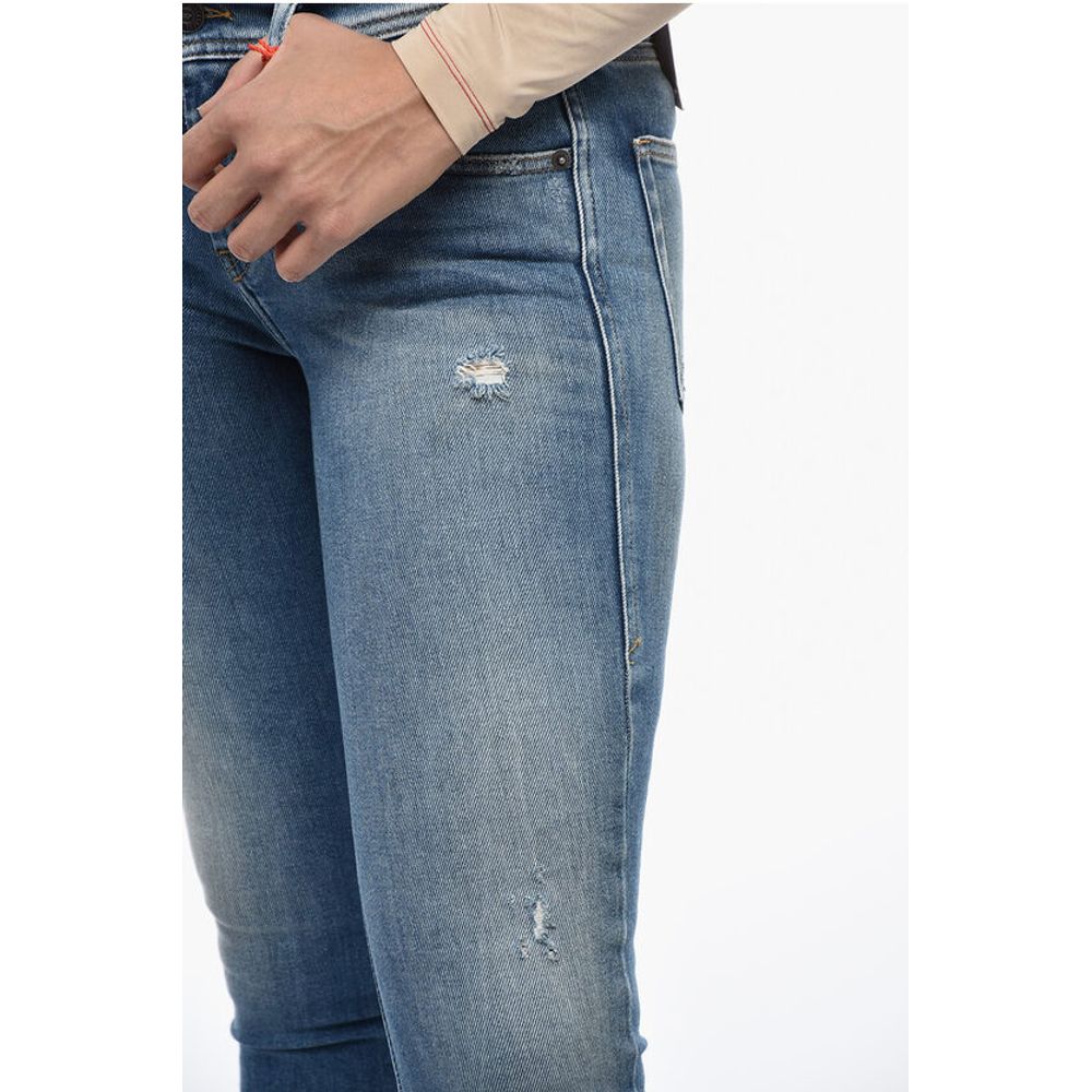 SLANDY Super Skinny Denims with Tearing L.32