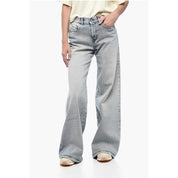 D-AKEMI Flared Denims with Light Wash L.32