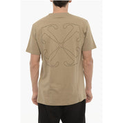 Slim Fit Crew-neck T-Shirt with Embroidered Logo