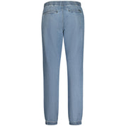 Light Blue Cotton Women Jeans
