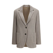 Ribbed deisgn lurex Jacket