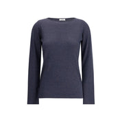 Long-sleeved lurex Top