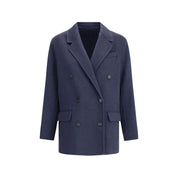 Blue Cashmere Coat