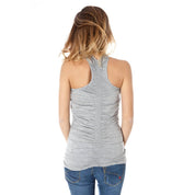 Gray Micro Modal Women T-Shirt