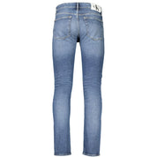 Blue Cotton Men Jeans
