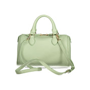 Green Polyethylene Women Handbag