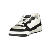 Black Leather Men Sneaker