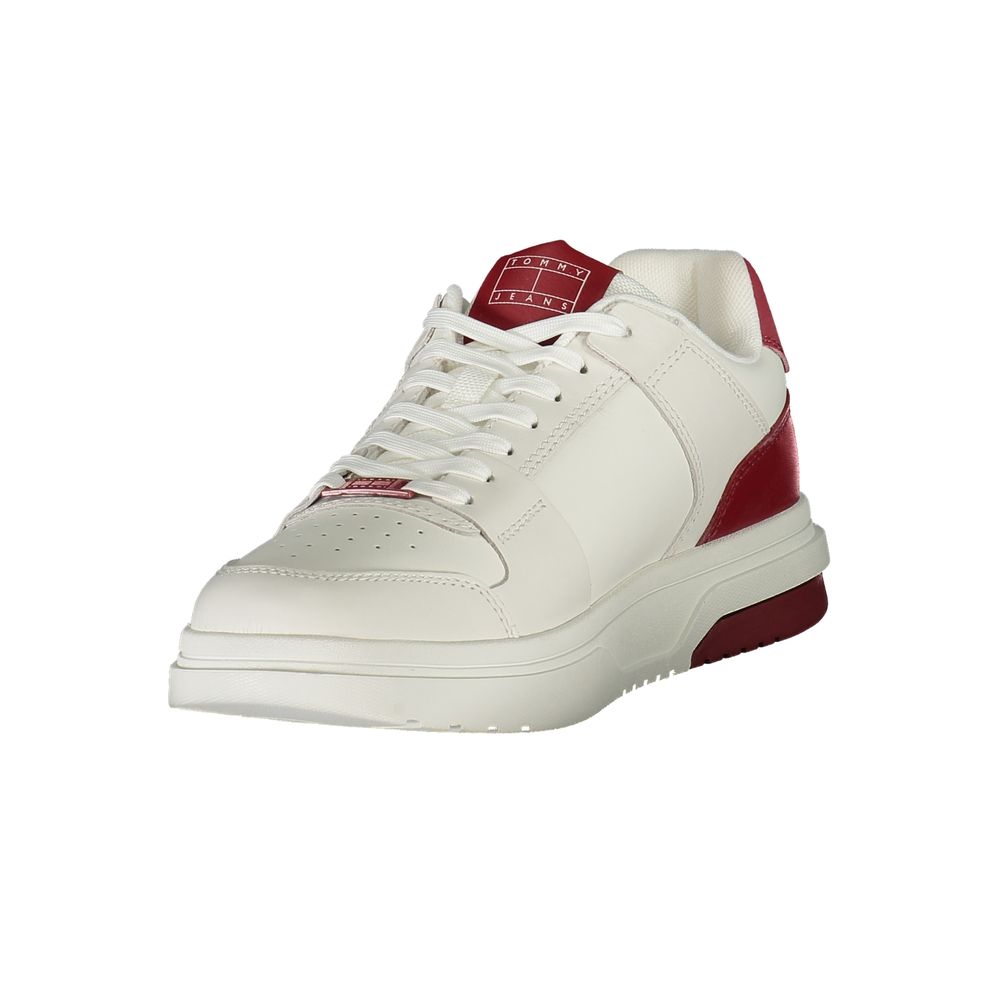 Red Polyurethane Men's Sneaker