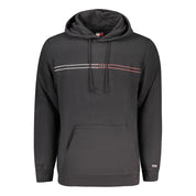 Black Cotton Men Sweater