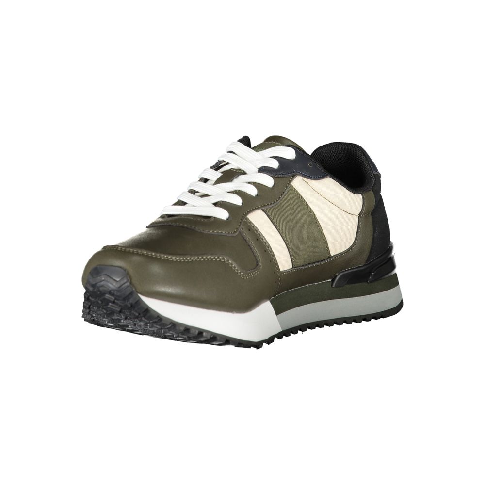 Verde Poliestere Men Sneaker