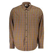Blue Cotton Men's Shirt