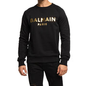 Black Cotton Sweater