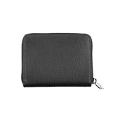 Black Polyurethane Women Wallet