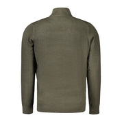 Green Polyamide Men Sweater