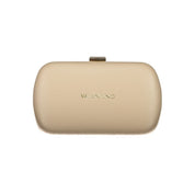 Beige Polyethylene Women Handbag