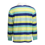 Yellow Cotton Mens Polo Shirt