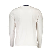 White Cotton Men T-Shirt