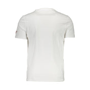 White Cotton Men T-Shirt