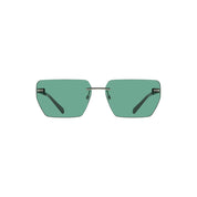 Green Metal Men Sunglass