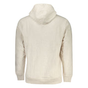 Beige Cotton Men Sweater