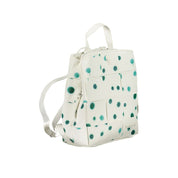 White Polyurethane Women's Backpack
