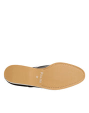 Dark Brown Leather Derby Lace Up Dress Formal Shoes