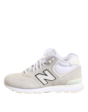 Off White Suede Sneakers Shoes