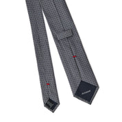 Gray Silk Tie