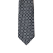 Gray Silk Tie