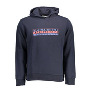 Blue Cotton Men's Sweater