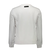 White Cotton Men Sweater
