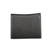 Black Polyurethane Women Wallet