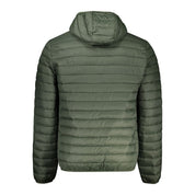 Green Polyamide Men Jacket