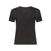 Black Cotton Tops & T-Shirt