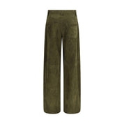 Suede Pants