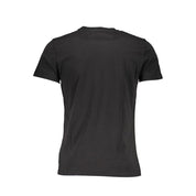Black Cotton Men's T-Shirt