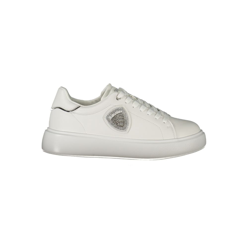 Bianco Polyurethane Women Sneaker